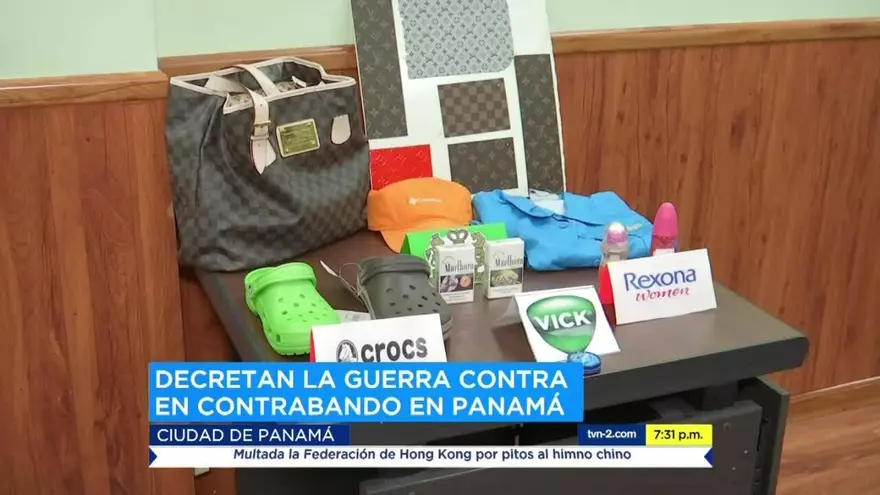 Autoridades combaten el contrabando en la Zona Libre de Colón