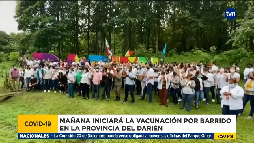 Iniciará la vacunación por barrido en la provincia de Darién