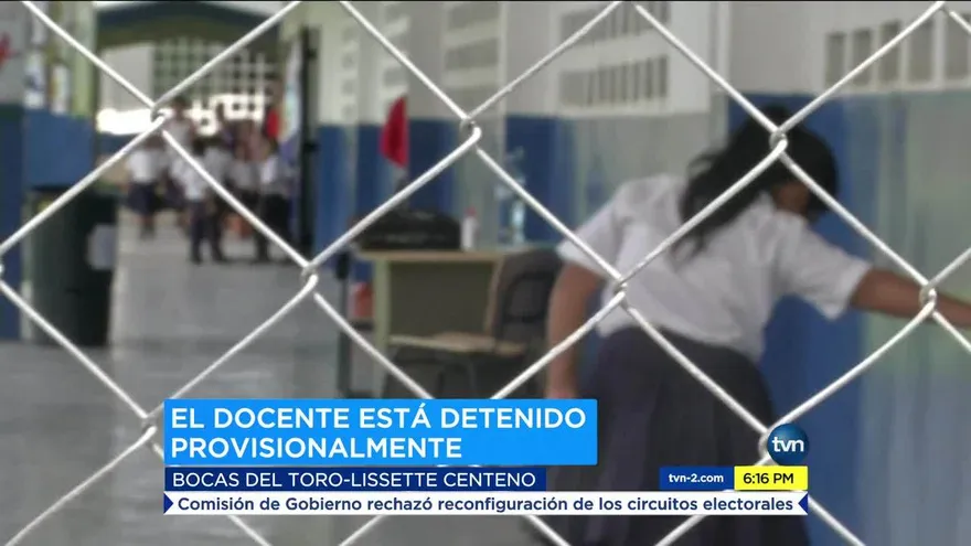 Ordenan detención de docentes acusado de violación a menores