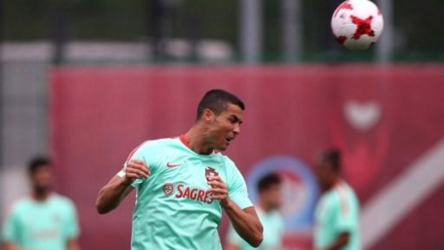 Cristiano Ronaldo se encuentra con Portugal para jugar la Copa Confederaciones.