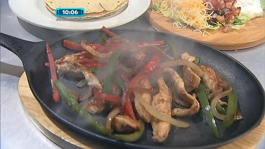 Fajitas de Pollo