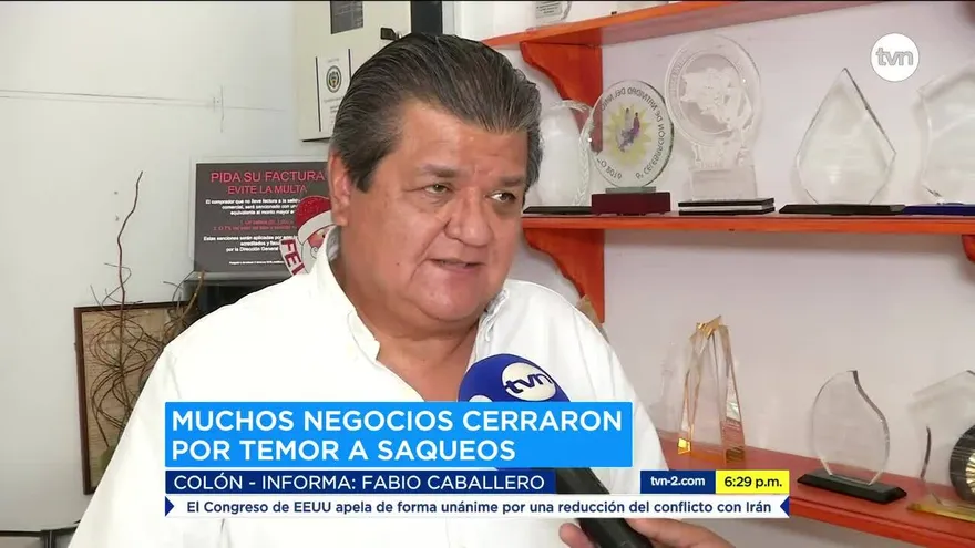 Colón vuelve a la calma tras día de protesta