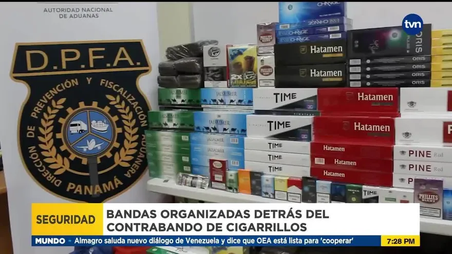 Bandas pelean venta de cigarrillos de contrabando