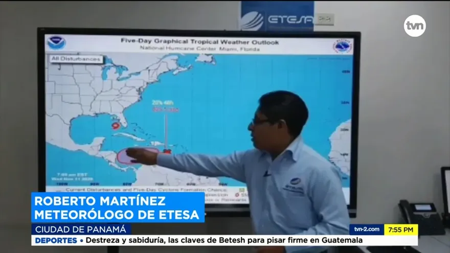 Onda tropical 46 podría convertirse en tormenta tropical en los próximos días
