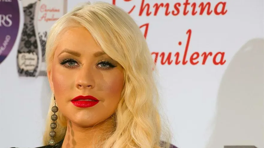 La cantante estadounidense Cristina Aguilera