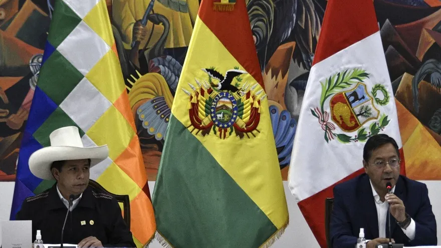 Presidentes de Bolivia y Perú.