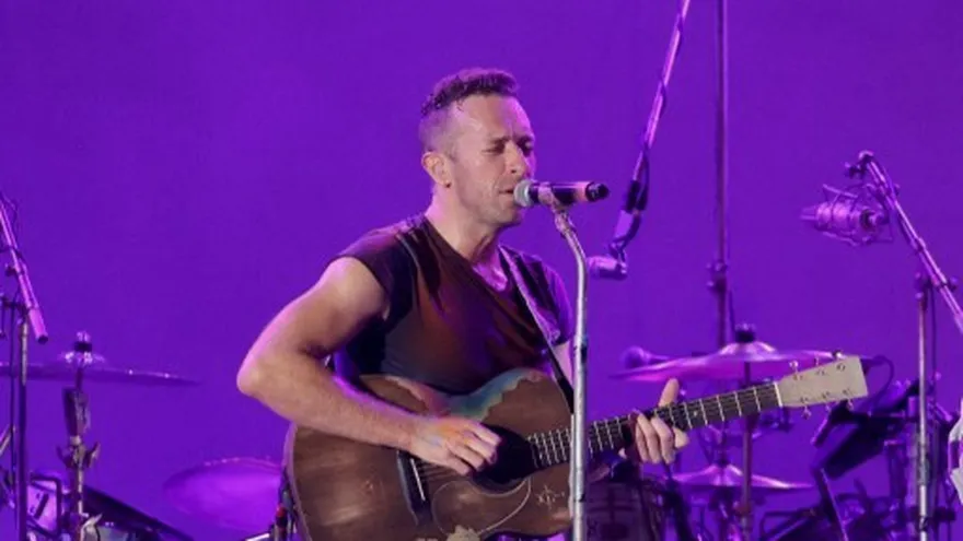 Chris Martin, cantante y líder de la banda Coldplay