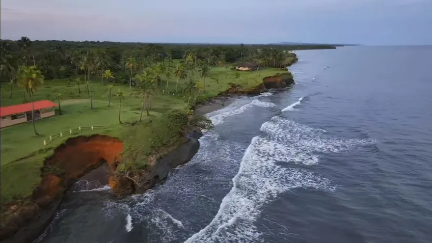Imagen de Palmas Bellas, corregimiento de la Costa Abajo de Colón.