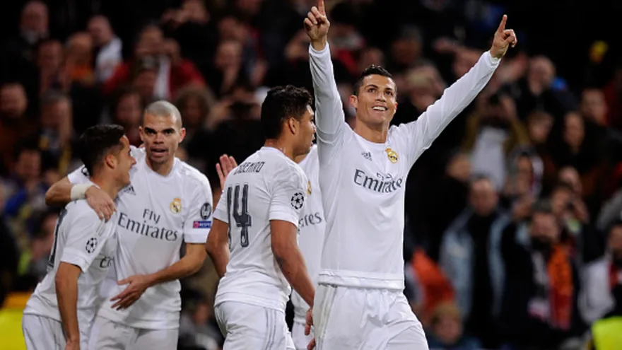 Real Madrid venció 2-0 a Roma