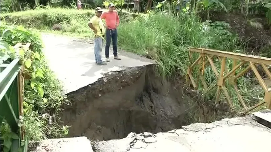 Lluvias causan estragos en Chiriquí