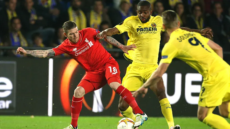 El Villarreal sacó un triunfo agónico ante el Liverpool en el juego de ida