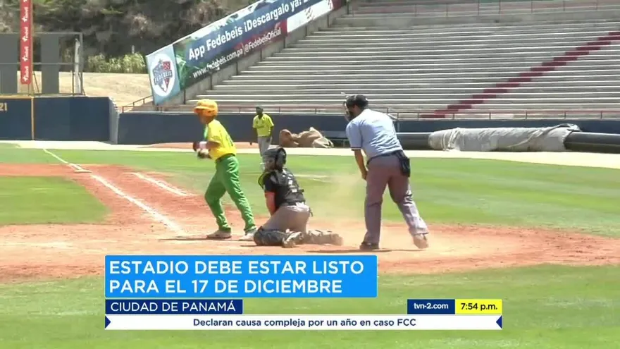 Reportan daños en la  grama del Rod Carew