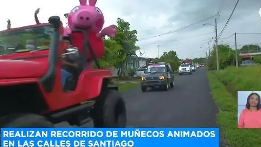 Niños en el distrito de Santiago, disfrutan de un día diferente en medio de pandemia por COVID-19