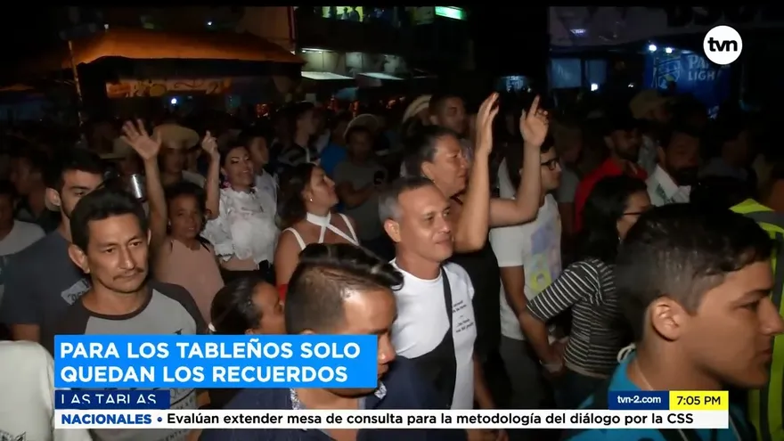 Pocos visitantes en el Parque Porras de Las Tablas