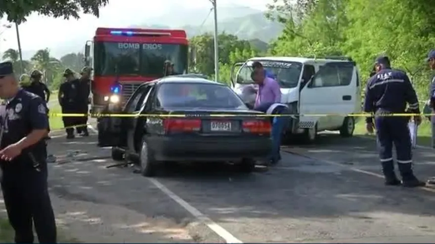 Accidente de tránsito en Veracruz