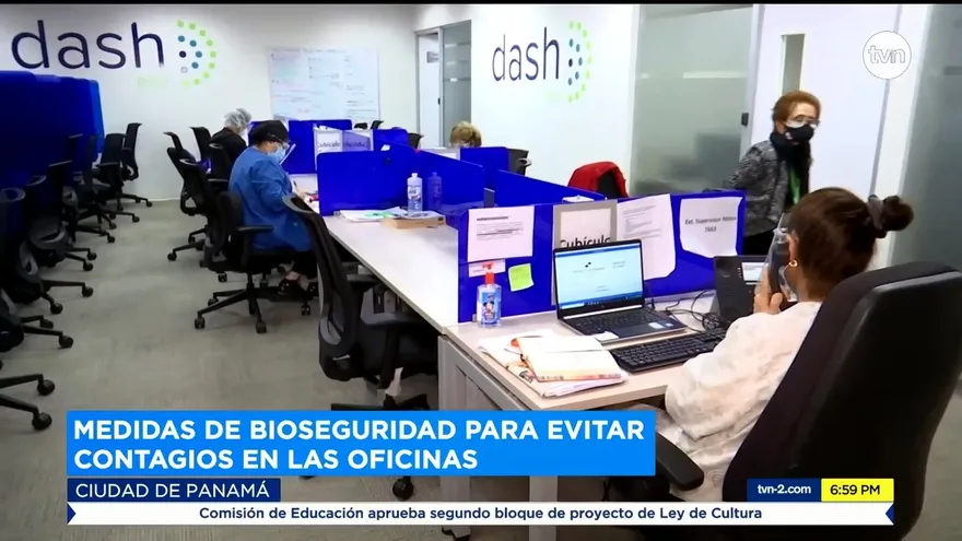 Medidas de bioseguridad para evitar contagios en las oficinas
