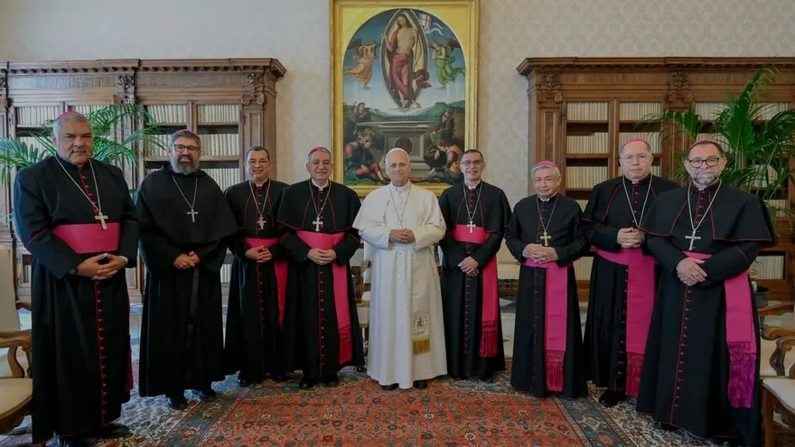 Los obispos de la Conferencia Episcopal Panameña fueron recibidos en audiencia por el papa León XIV