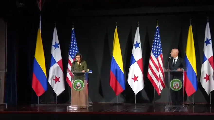 Panamá, Estados Unidos y Colombia abordan crisis migratoria