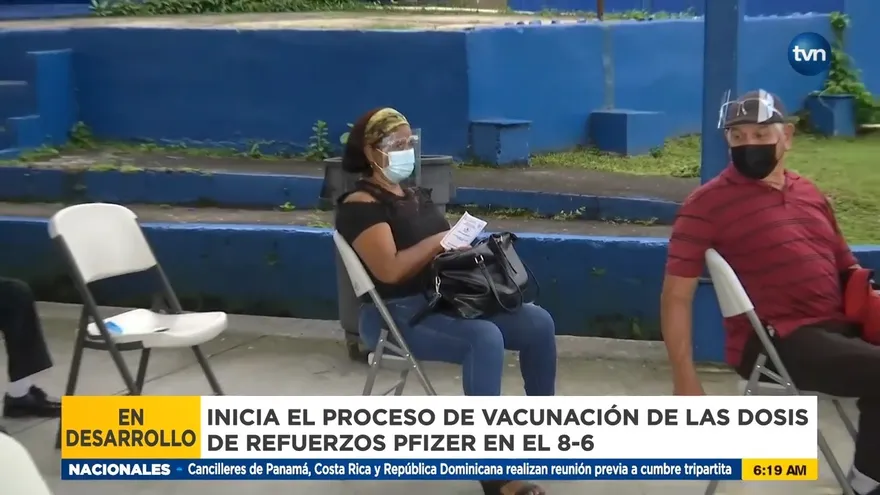 Inicia vacunación de refuerzo para mayores de 55 años en San Miguelito