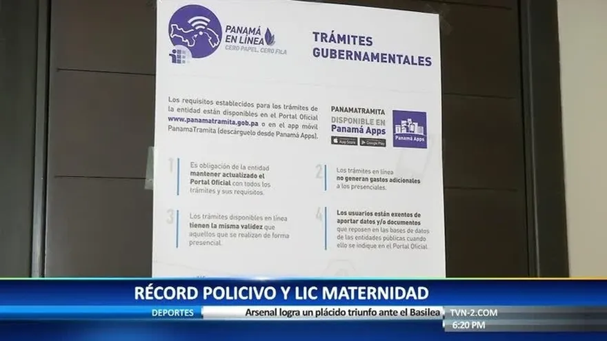 Panameños dirán adiós a tortuoso trámite de record policivo, ahora será por internet