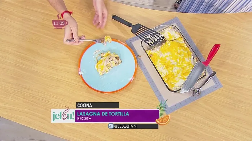 Judy Meana nos prepara una lasagna de tortilla