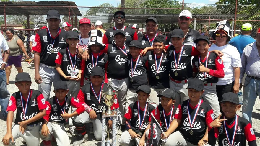 Coclé, campeón nacional de béisbol preinfantil 2017