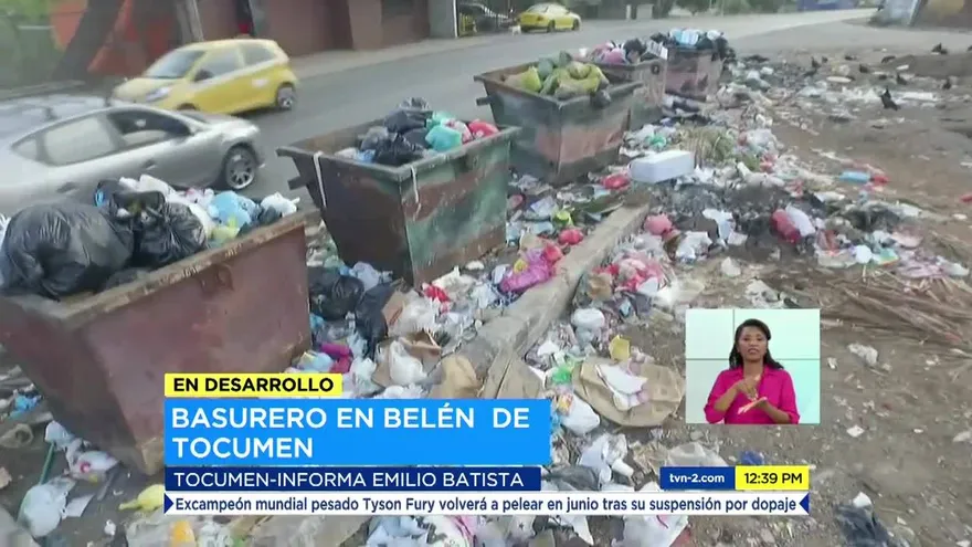 Quejas por la recolección y disposición de la basura en Panamá Este