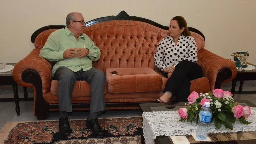 Procuradora Kenia Porcell y su equipo realizan visita oficial a Cuba