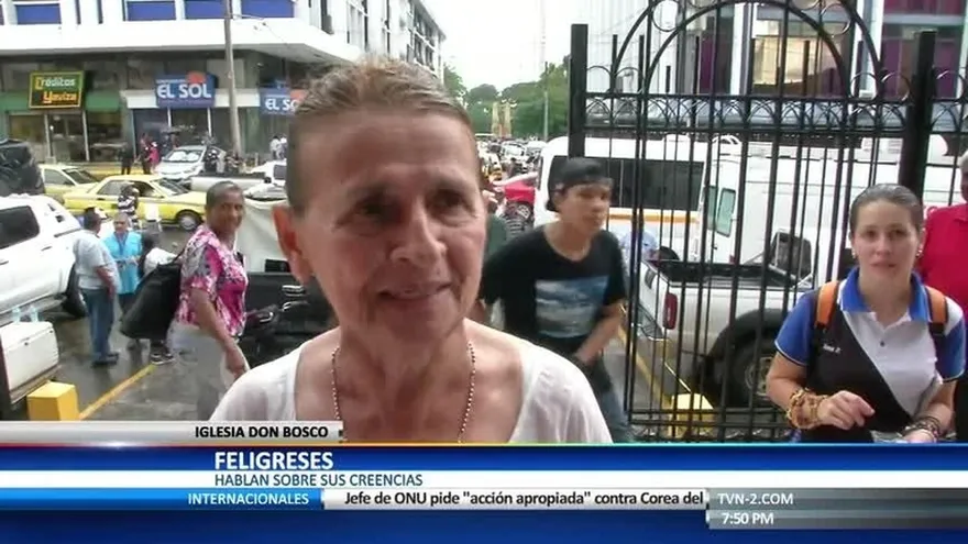 Feligreses celebran fiesta de Santa María La Antigua