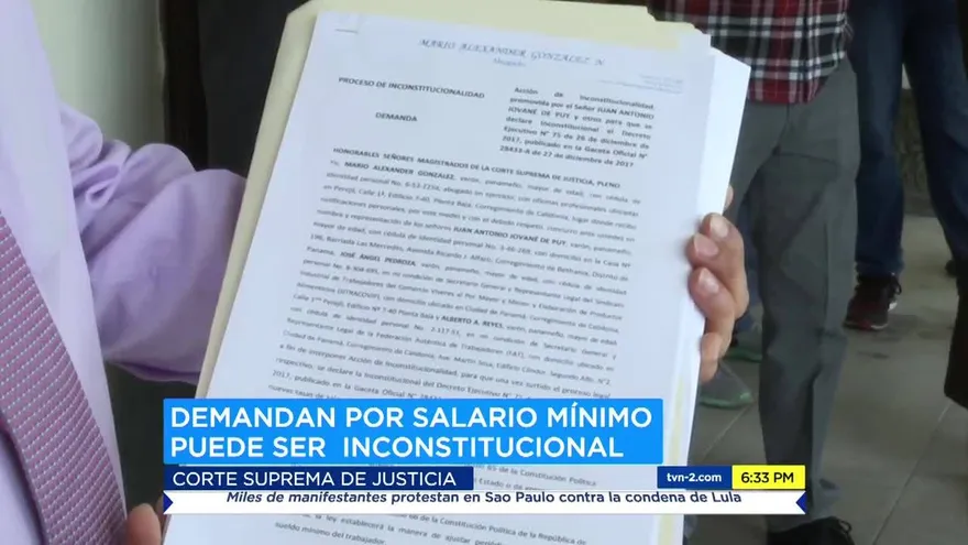 Demandan Decreto que regula nuevo salario mínimo