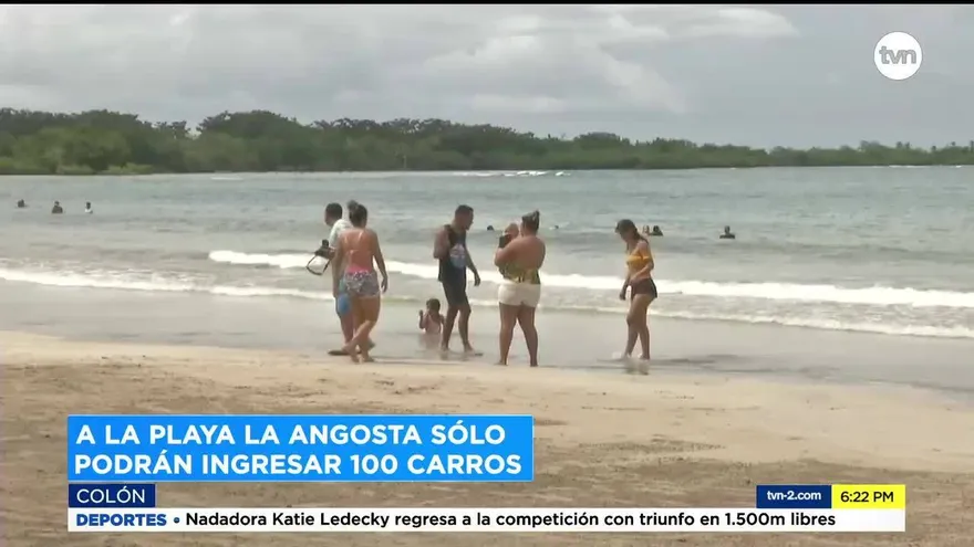 Habrá restricciones en playa de Colón