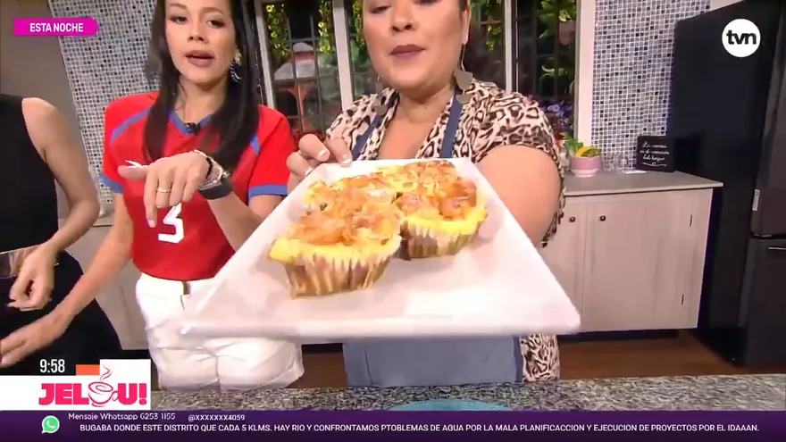 Receta: Tortitas de huevo al horno con queso (final)
