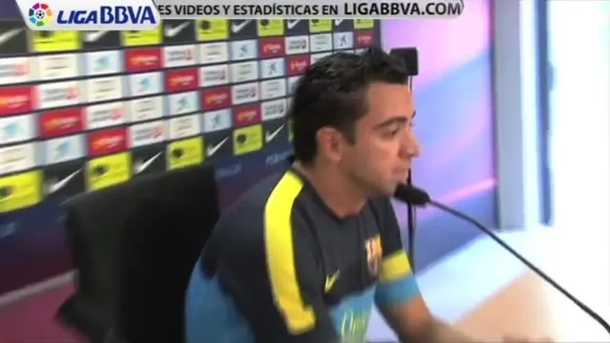 Xavi: Le dije a Iniesta que hizo un partido espectacular