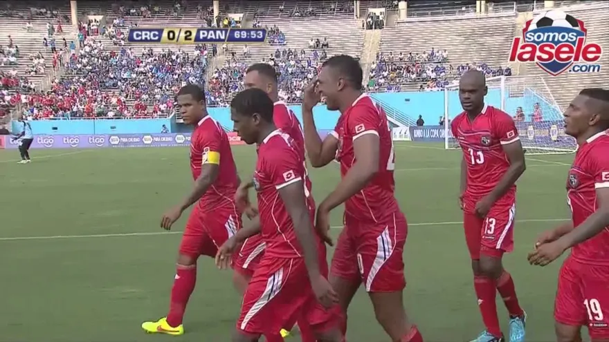 Roberto Nurse puso el 0-2 a favor de Panamá sobre Costa Rica