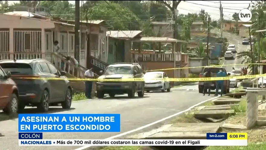 Reportan un nuevo homicidio en Colón