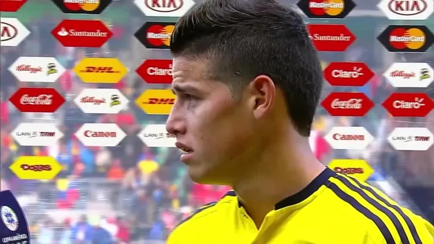 James Rodríguez: "Jugamos mal otra vez"