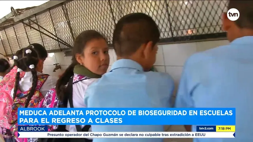 Meduca adelanta protocolo de bioseguridad en escuelas para el regreso a clases