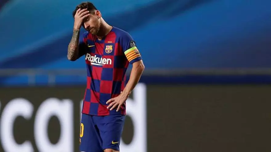 Messi le comunica al Barcelona que se quiere ir