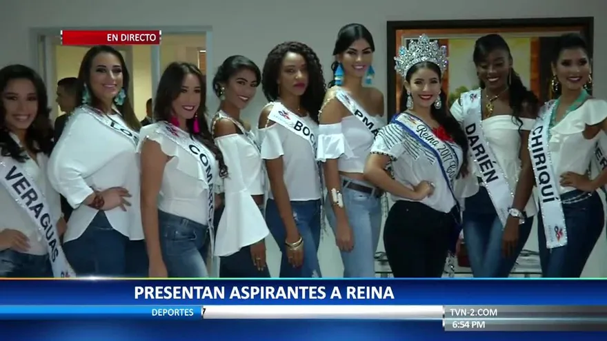 Presentan a aspirantes a la corona del Carnaval 2018