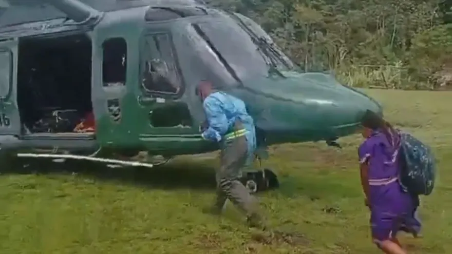 Senan realiza cinco evacuaciones aeromédicas desde comunidades de difícil acceso hacia Rambala
