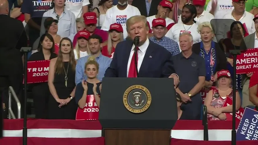 Donald Trump arranca la carrera por su reelección en 2020