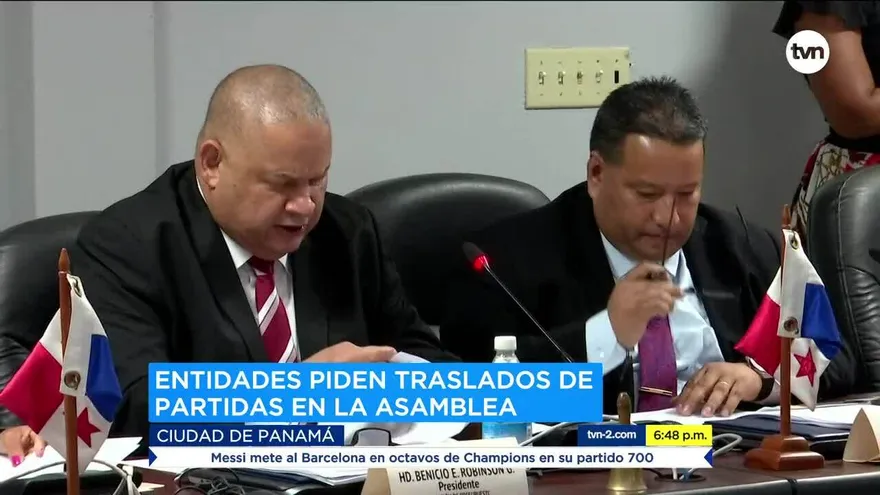 Realizan varios traslados de partida en la Asamblea