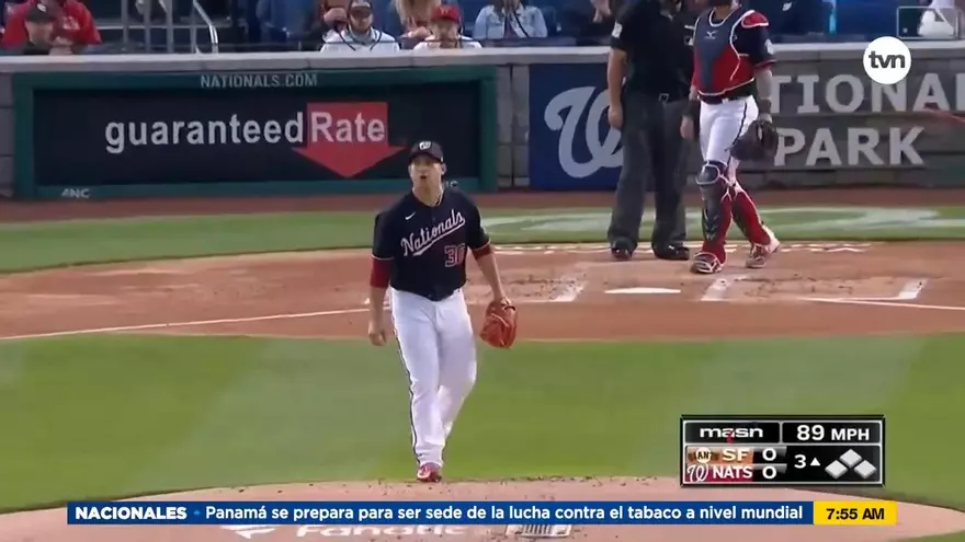 Paolo Espino iniciará la temporada con los Nacionales