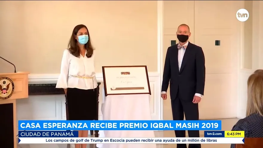 Casa Esperanza recibe premio Iqbal Masih