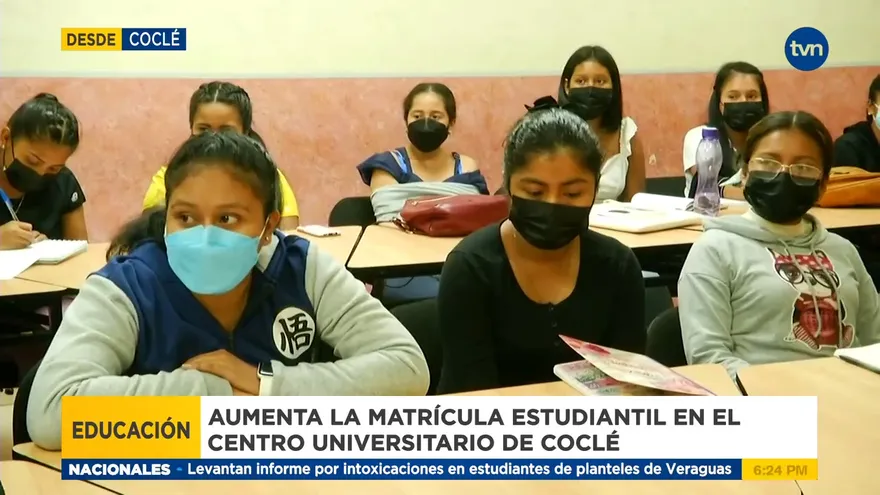 Aumenta la matrícula en el Centro Regional de Coclé