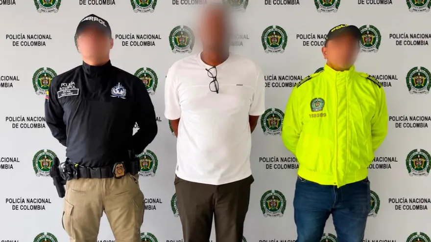 Policía Nacional de Colombia retuvo en Medellín a Ismael Abdiel González Pomares, ciudadano panameño