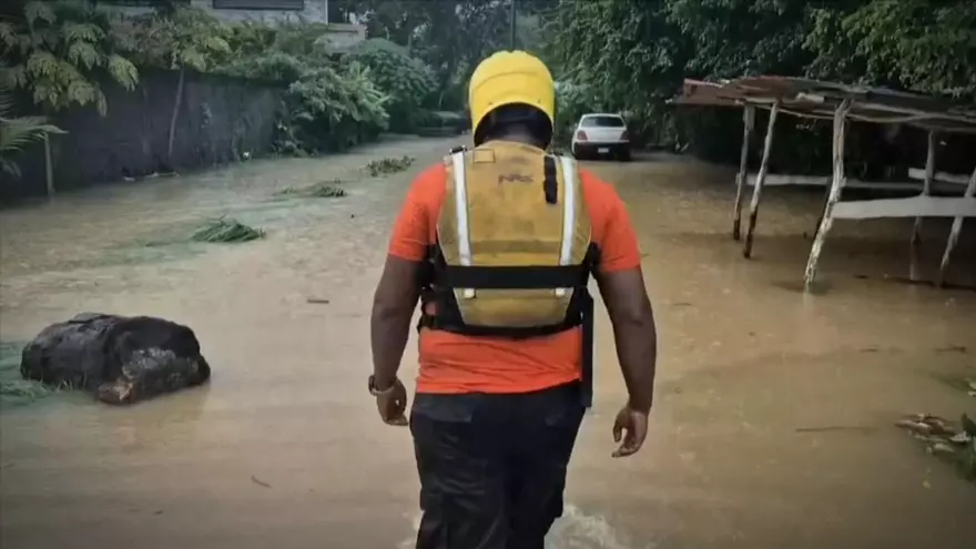 Inundaciones en Panamá.
