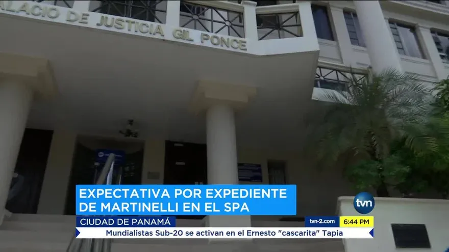 Expectativa por expediente de Martinelli en el SPA