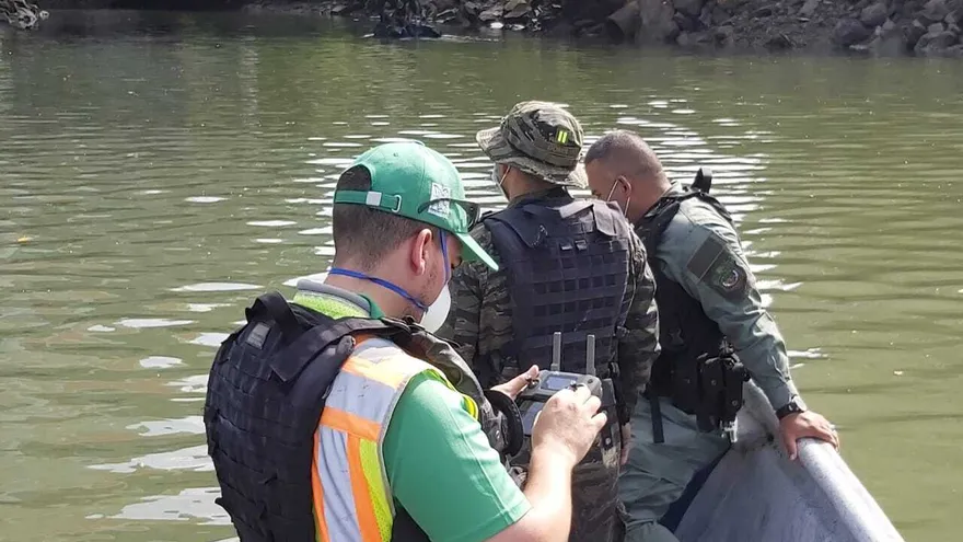 Tras inspección detectan sedimento a base de aceite en el río Matasnillo