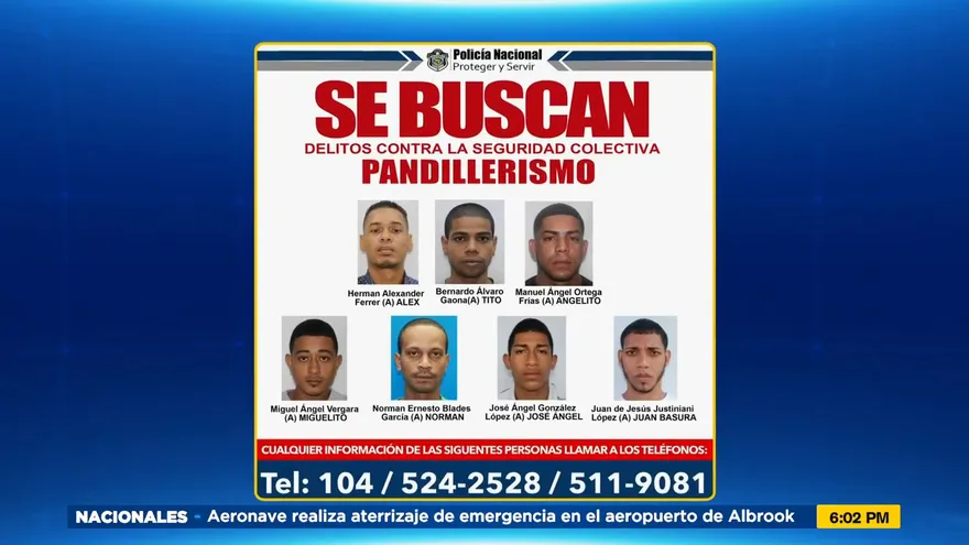 Emiten alerta con el rostro de los más buscados